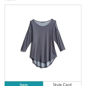 Papermoon Cold Shoulder Top